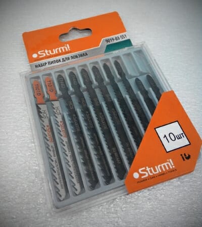 Пилочки для лобзика Sturm (10 шт.)