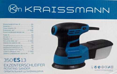 Эксцентриковая шлифмашина Kraissmann 350 ES13