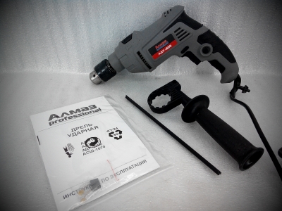 Дрель ударная Алмаз АДУ-800