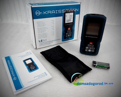 Лазерный дальномер KRAISSMANN LE 60