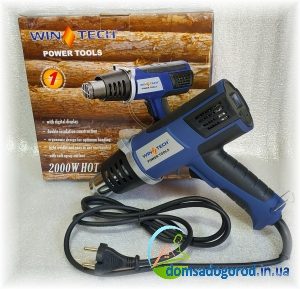 Фен строительный Wintech WHG-2000RT