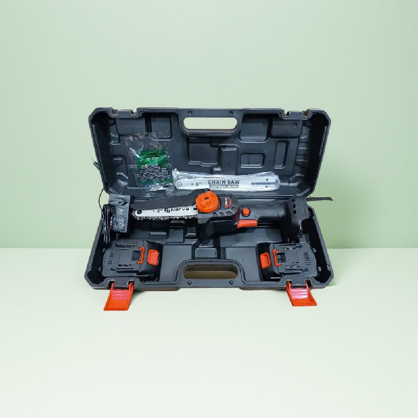 Аккумуляторная мини пила NARVA СМС216-8 с шинами 6 и 8 дюймов