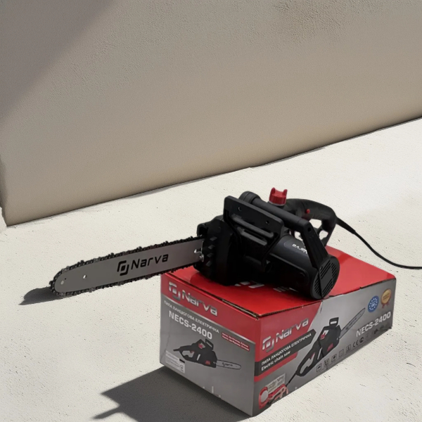 Электропила для дерева NARVA NECS-2400 — мощный инструмент для дачи и хозяйства