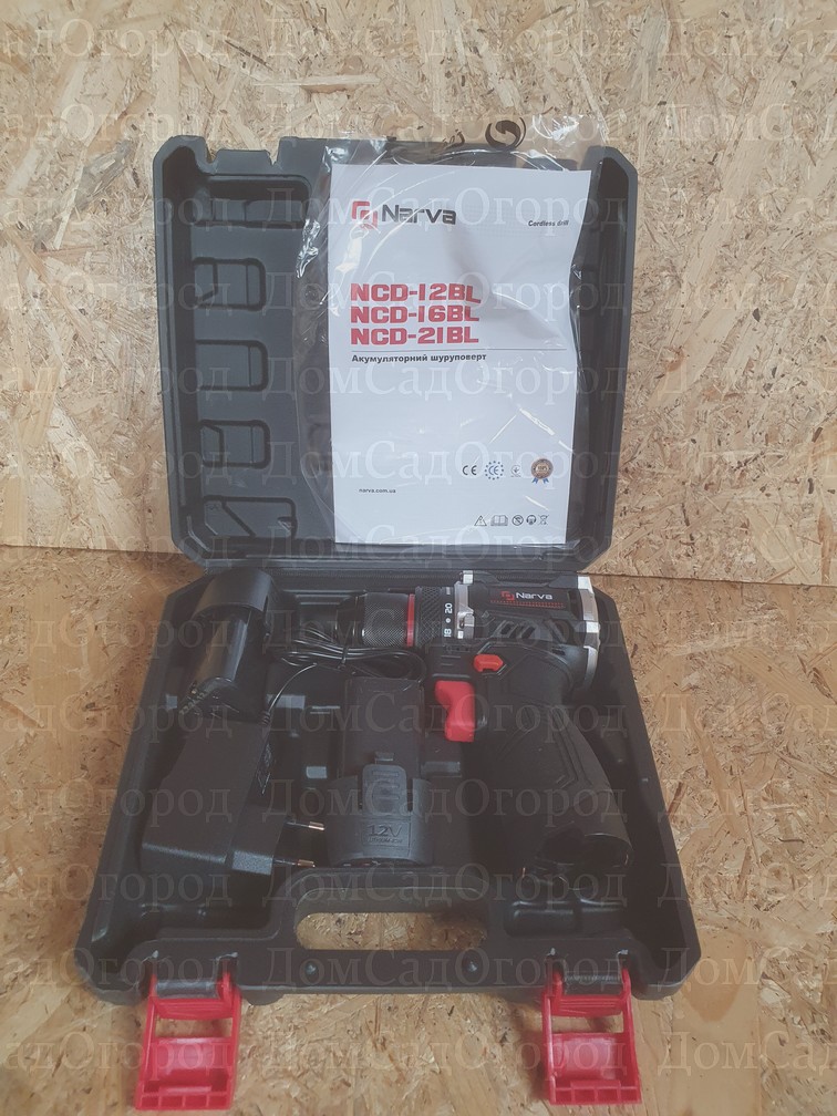 Шуруповерт аккумуляторный NARVA NCD-12 BL