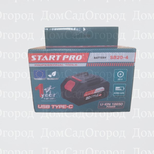 Аккумуляторная батарея 4.0 А·ч START PRO SB20-4 20В (UNIVERSAL Makita LXT BL)