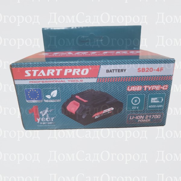 Аккумуляторная батарея 4.0 А*ч START PRO SB20-4F