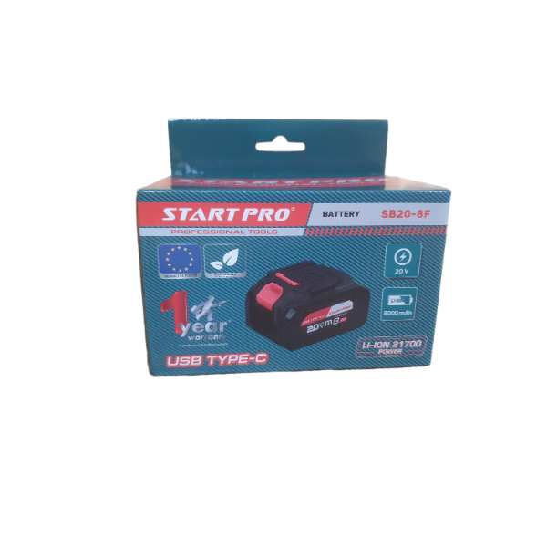 Аккумуляторная батарея 8.0 А·ч Start Pro SB20‑8F для платформы Makita LXT