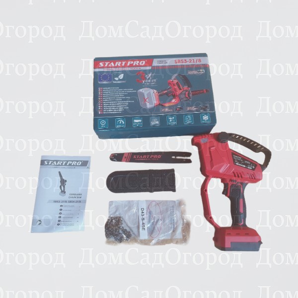 Мини пила аккумуляторная START PRO SBS3-21/8