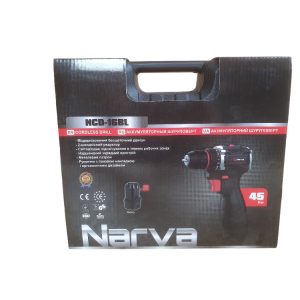 бесщеточный шуруповерт NARVA NCD 16 BL с металлическим патроном