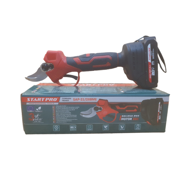 Аккумуляторный секатор START PRO SAP-21/28BME BRUSHLESS