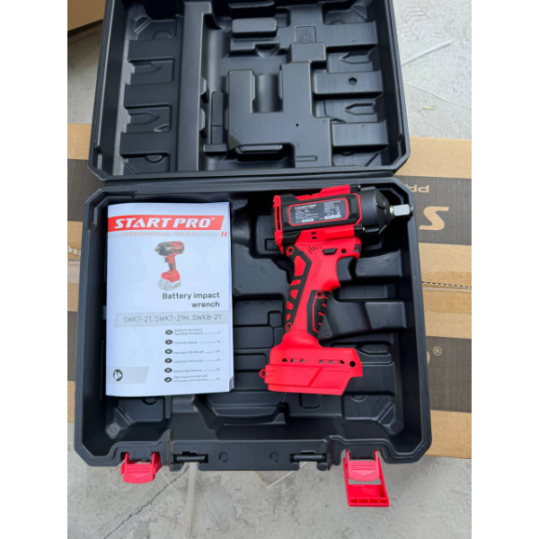 Гайковёрт аккумуляторный ударный Start Pro SWK8-21