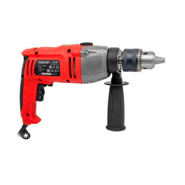 Дрель ударная Start Pro SID-1500 — низкооборотистая дрель, патрон 16 мм