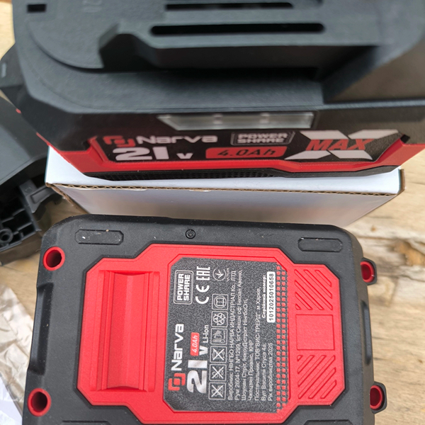 Аккумулятор для болгарки NARVA Li-ion 21В 4 Ач