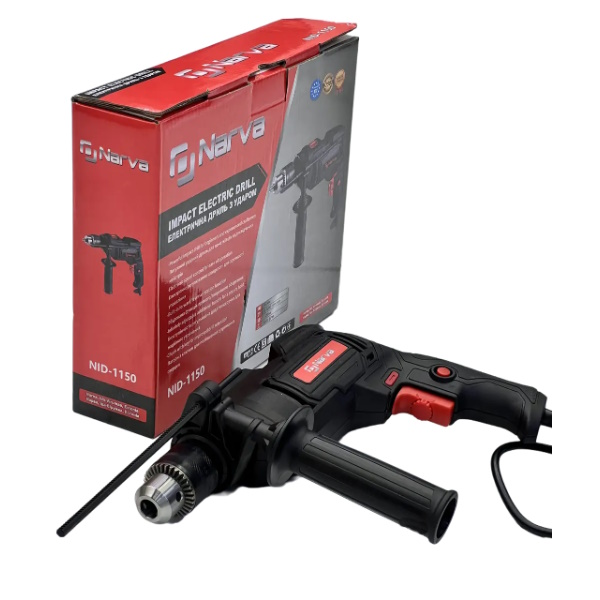 Электрическая дрель ударная NARVA NID-1150