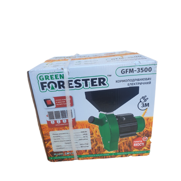 Зернодробилка Green Forester GFM-3500
