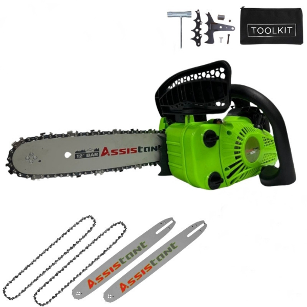 Бензопила Assistant БП 26-3700 2 шины 2 цепи