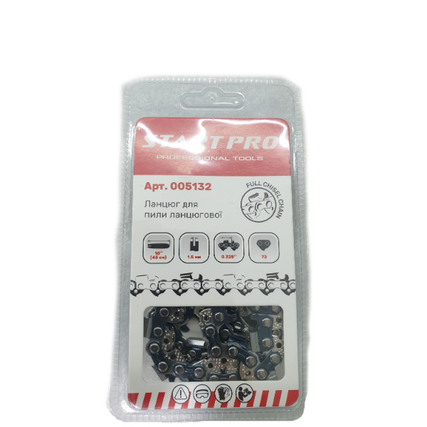 Цепь для бензопилы Start Pro 18″ (45 см) 72 зуба